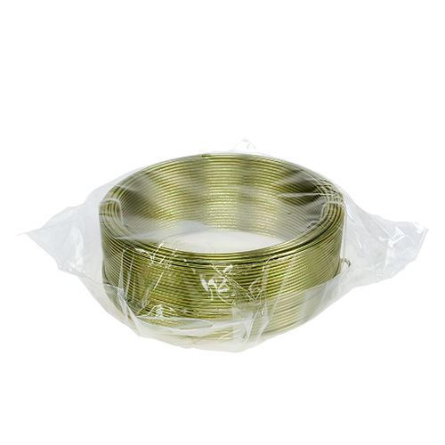 Artikel Aluminiumstråd Ø2mm olivengrøn 500g (60m)