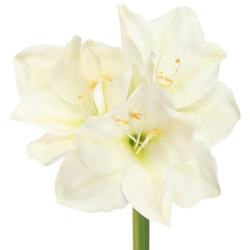 Artikel Amaryllis juleblomster kunstige L55cm hvid 2stk