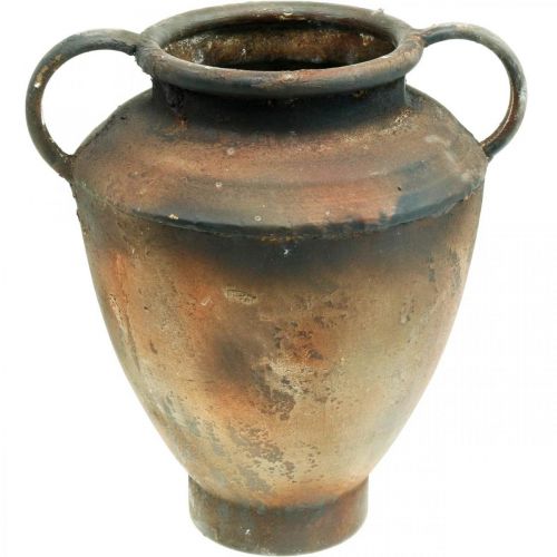 Floristik24 Amphora antik look til plantevase metal havedekoration H29cm