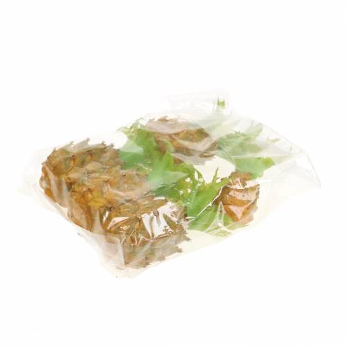 Artikel Mini ananas kunstig H6,5cm - 8cm 6 stk
