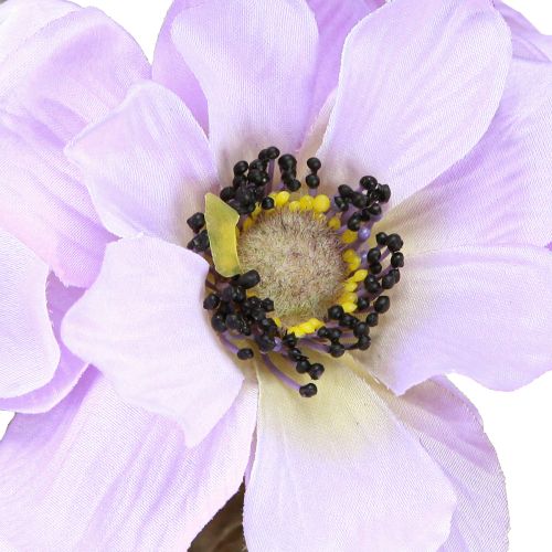 Artikel Anemone kunstige blomster vindblomster i lilla L34cm 4stk