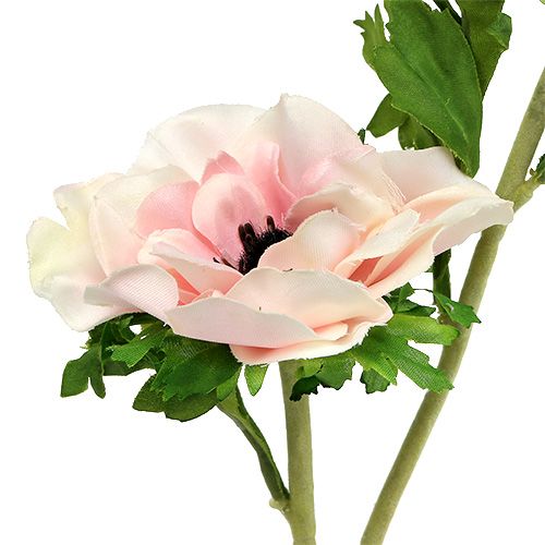 Floristik24 Kunstig anemone lyserød 6stk