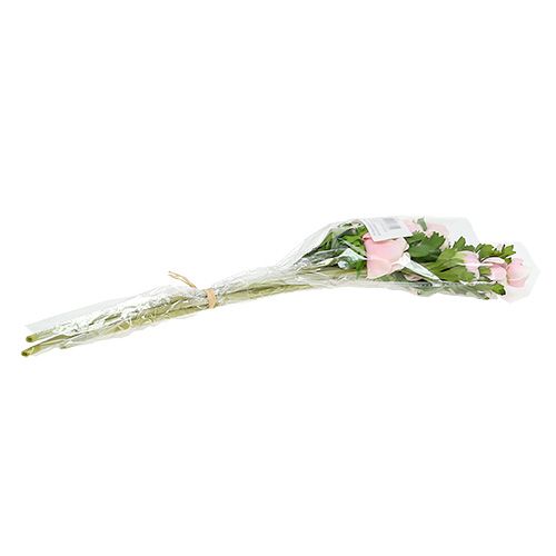 Floristik24 Kunstig anemone lyserød 6stk