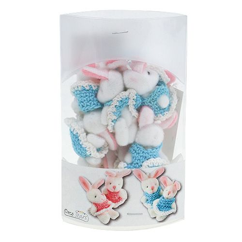 Artikel Vedhæng bunny 5,5 cm blå 9stk