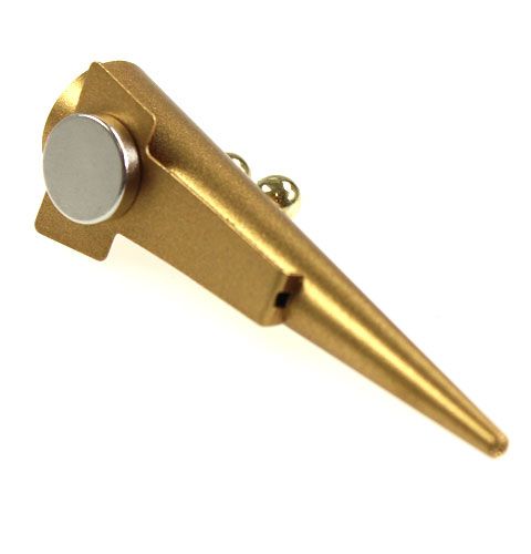 Artikel Bryllupsnål med magnet, mat guld 7cm
