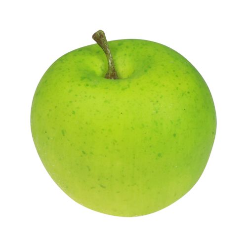 Artikel Dekorativ æblegrøn, dekorativ frugt, maddummy Ø6,5cm