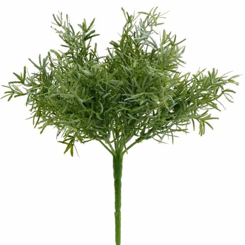 Aspargesbusk Ornamental aspargesplukker med 9 grene af kunstig plante