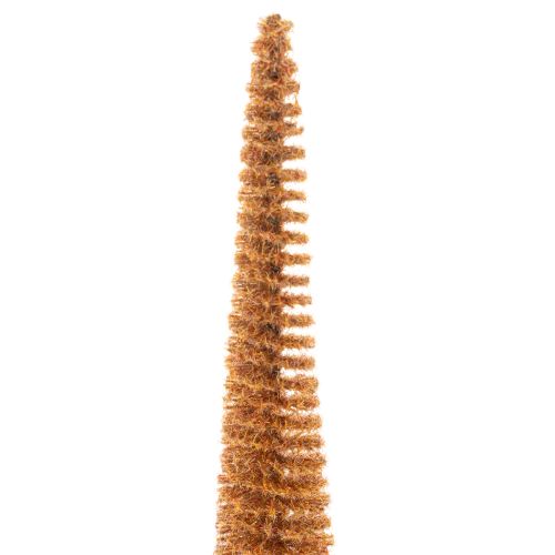 Kunstig juletræspynt, slank, med træbase, 40 cm, 3 stk. | Floristik24.dk