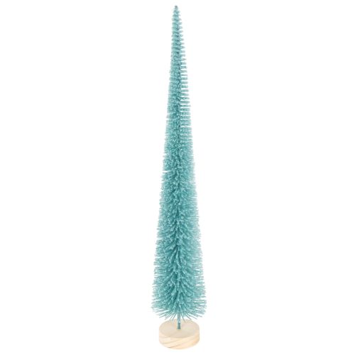 Kunstigt juletræ, slankt, med træfod, 40 cm