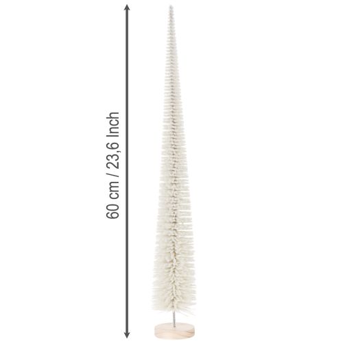 Kunstigt dekorativt juletræ, bordjuletræ, 60 cm | Floristik24.dk