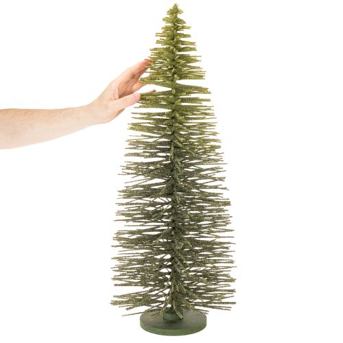 Kunstigt grønt juletræ til vinterdekoration, 70 cm | Floristik24.dk