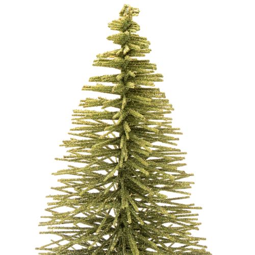 Kunstigt grønt juletræ med fod til borddekoration, 90 cm | Floristik24.dk