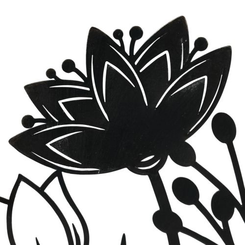 Floristik24 Stand blomstereng forårsdekoration metal 23cm H20,5cm