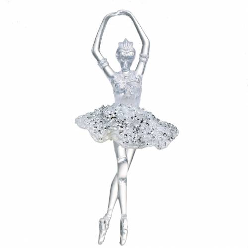 Floristik24 Deco bøjle juletræsdekoration Ballerina 18cm 2stk