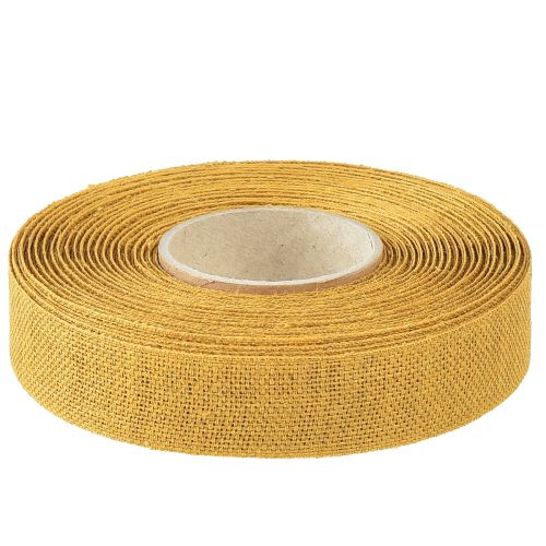 Artikel Pyntebånd natur gul 25mm 20m