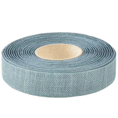 Artikel Dekorativt bånd naturlig mynte 25mm 20m