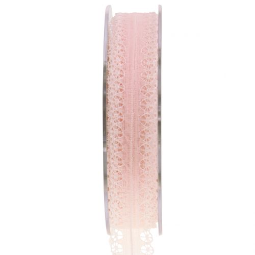 Floristik24 Blondebånd vintage pink 20mm 20m