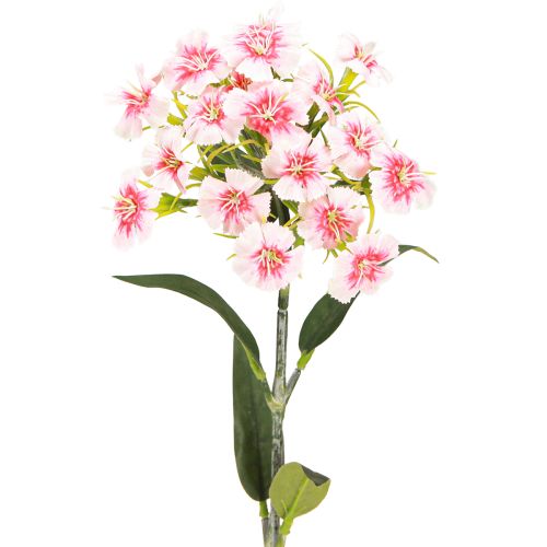 Artikel Skæg nelliker kunstig nellike Fersken Pink 52cm