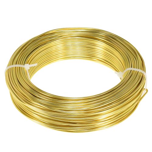 Artikel Craft wire guld aluminium wire til håndværk Ø2mm L60m