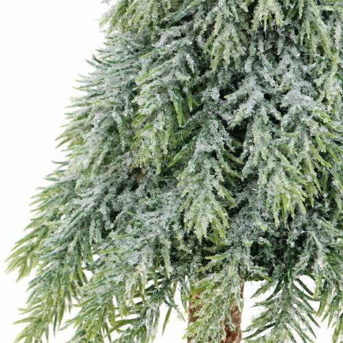 Floristik24 Deco juletræ sneet grønt, hvidt 56cm