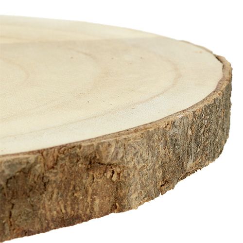 Floristik24 Træskive natur Ø20cm - 30cm