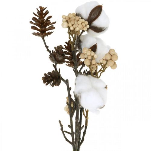 Artikel Dekorative julegrene kunstig blanding assorteret 29cm 3 bundter