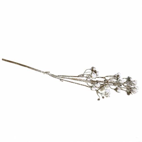 Floristik24 Bomuldsgren islagt 47 cm