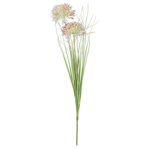 Floristik24 Kunstig blomsterkugleblomst allium prydløg kunstig rødgrøn 90cm