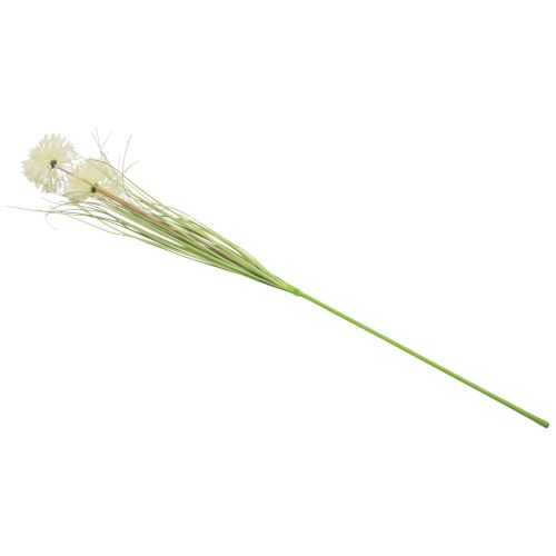 Floristik24 Kunstige blomster kugleblomst allium prydløg kunstig hvid 90cm