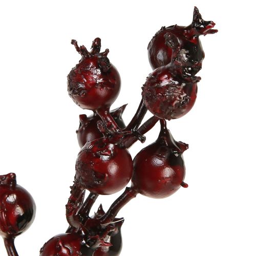 Artikel Bærgren røde bær dekorative grene Jul 39cm 2stk