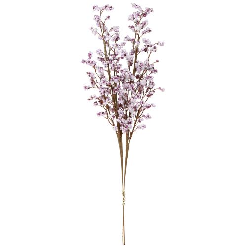 Floristik24 Bærgren Julegren lilla hvid frost L60cm 2 stk