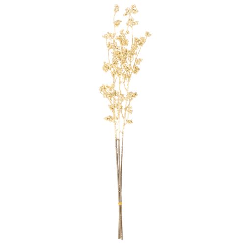 Kunstig bærgrendekoration, guld, 70 cm, 3 stk. | Floristik24.dk