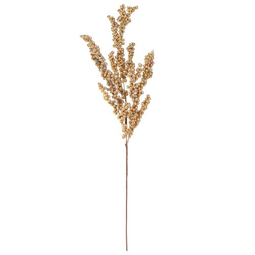 Artikel Bærgren med gyldne bær Julegren 70cm