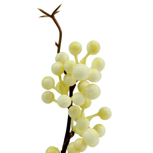 Artikel Berry gren creme L30cm 12stk