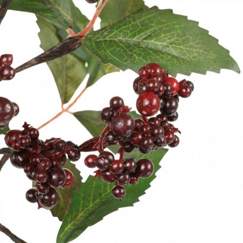 Floristik24 Bærgren rød kunstig efterårsdekoration 85cm Kunstig plante som ægte!