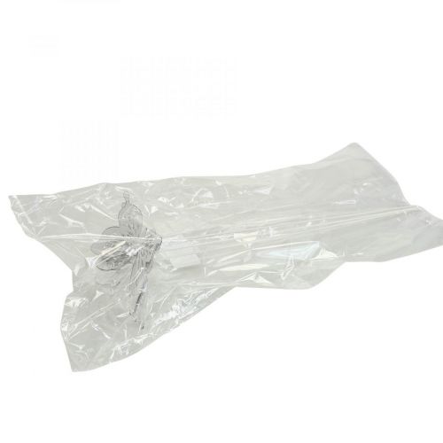 Floristik24 Sengepæl metalsommerfugl hvid 43x10,5x8cm 3stk