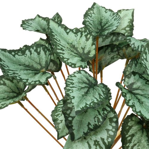 Artikel Kunstig begonia buskegrøn 30 cm