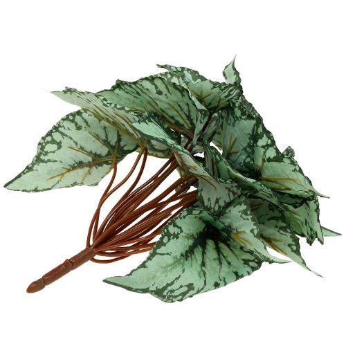 Artikel Kunstig begonia busk kunstig plante grøn 34cm