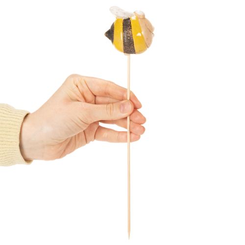 Artikel Havepæl bi udendørs dekoration til haven og altanen 26 cm 4 stk.