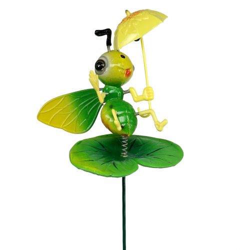 Floristik24 Bee med paraply som havestik 73cm