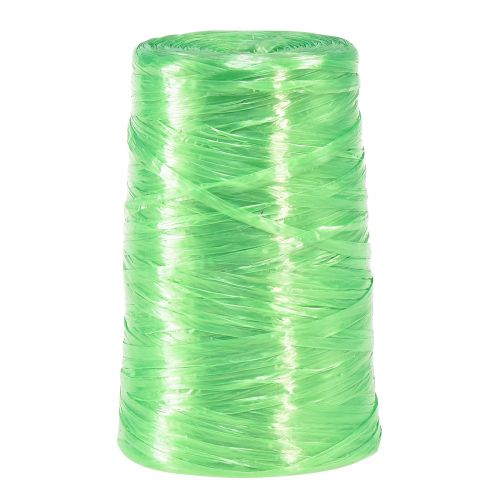 Artikel Indbinding raffia grøn lysegrøn kunstig raffia blomster raffia B5mm L800m