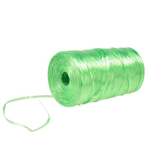 Artikel Indbinding raffia grøn lysegrøn kunstig raffia blomster raffia B5mm L800m