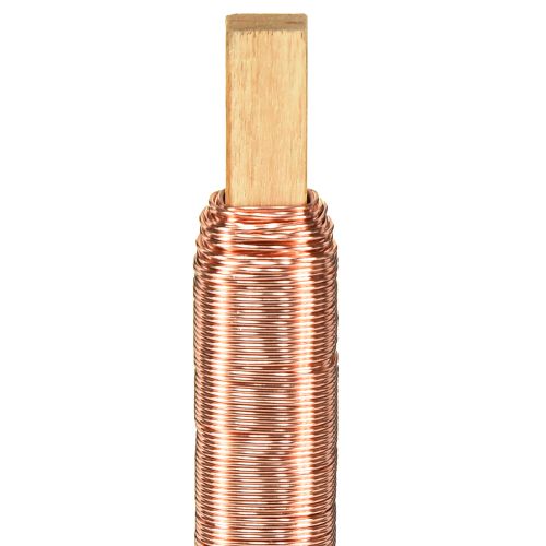 Artikel Indbindingstråd blomstertråd indpakningstråd kobber 0,65mm 100g 3 stk.