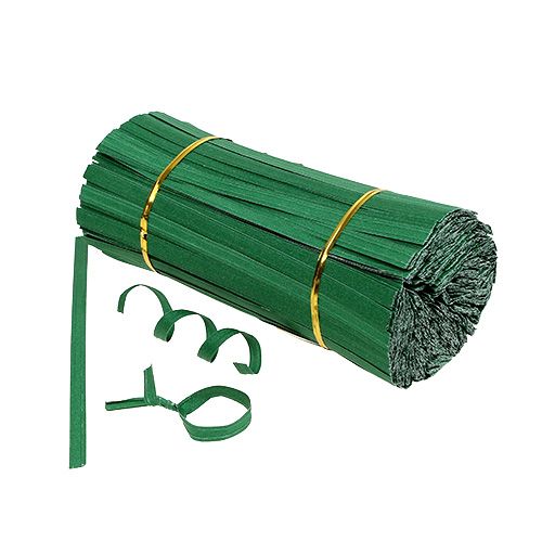 Indbindingslister korte grøn 20cm 2-tråds 1000 stk