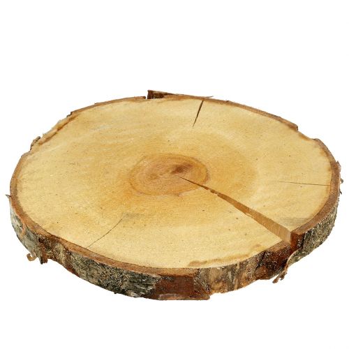 Floristik24 Birkeskive naturlig Ø30cm - 35cm