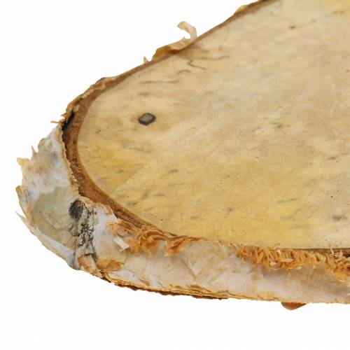 Artikel Træskiver birk oval natur 7,5 × 13cm 1kg