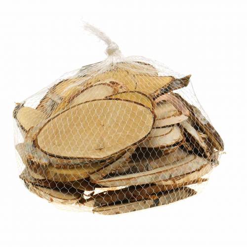 Floristik24 Træskiver birk oval natur 7,5 × 13cm 1kg