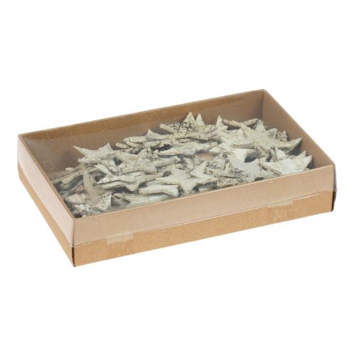 Artikel Scatter dekoration Julestjernedekoration birkestjerner 4cm 100 stk