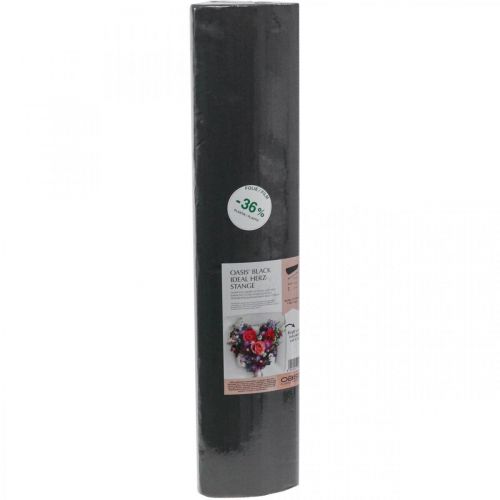 Artikel Oasis Sort Ideal Blomsterskum Hjerte Sort 12x55cm