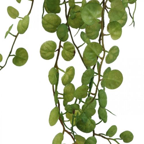 Floristik24 Hængende grøn plante kunstblad bøjle 5 tråde 58cm